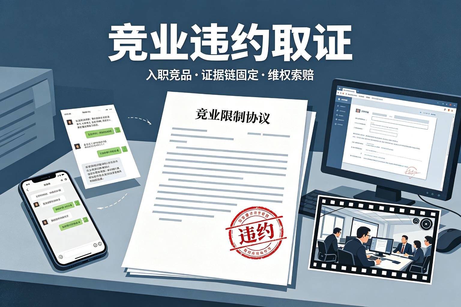 跳槽竞品取证服务 跳槽竞品取证服务